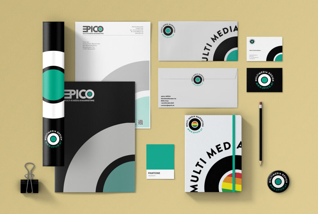Grafikdesign Beispiele